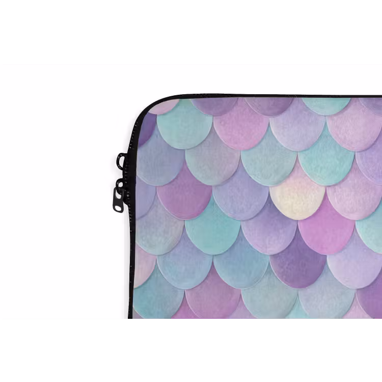 Dromerig - Zeemeermin - Pastel laptophoes neopreen klein 279 -detail