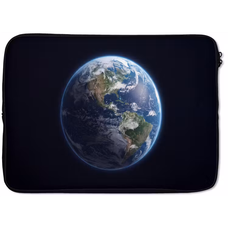 Laptop Sleeve - Earth - Space - Cosmos - Aarde - Ruimte - Kosmos laptophoes neopreen klein