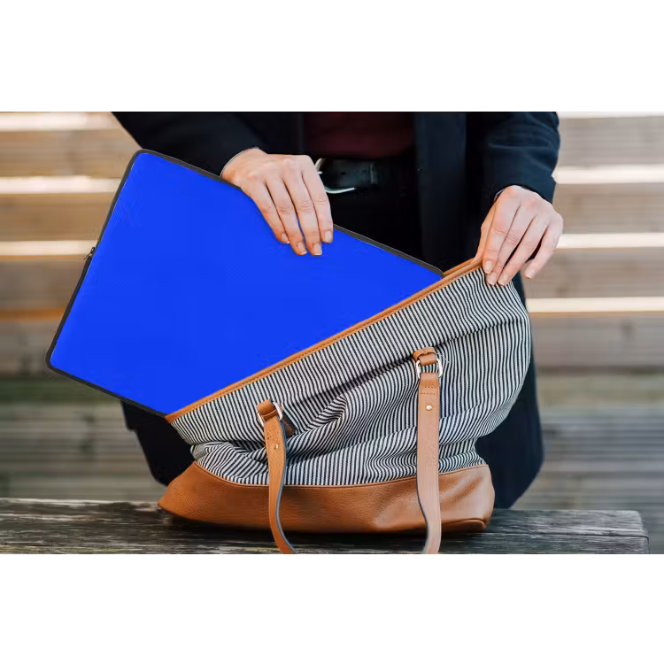 Electric - Blue - Blauw laptophoes neopreen klein 279 -tas