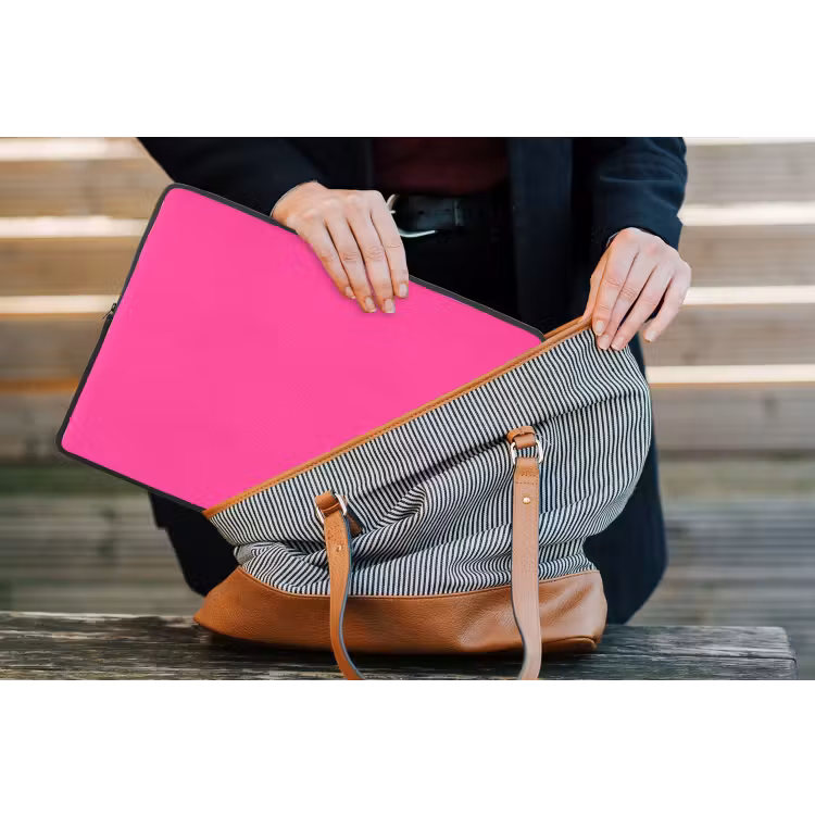Electric - Magenta - Roze laptophoes neopreen klein 279 -tas