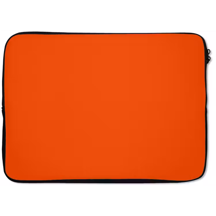 Fiery - Tangerine - Oranje laptophoes neopreen klein 279 -zkaufland3dotto