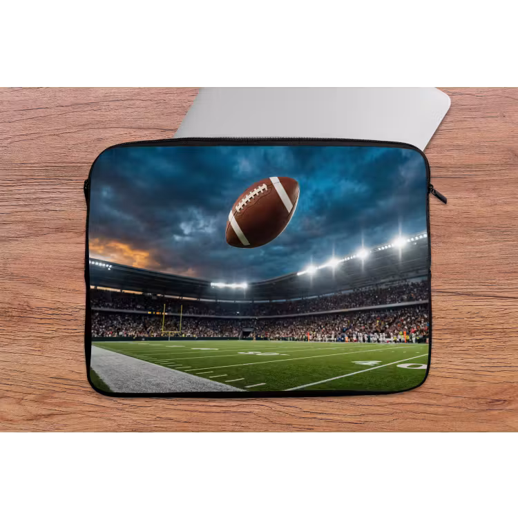 Football - Bal - Stadion - Sport laptophoes neopreen klein -tafel