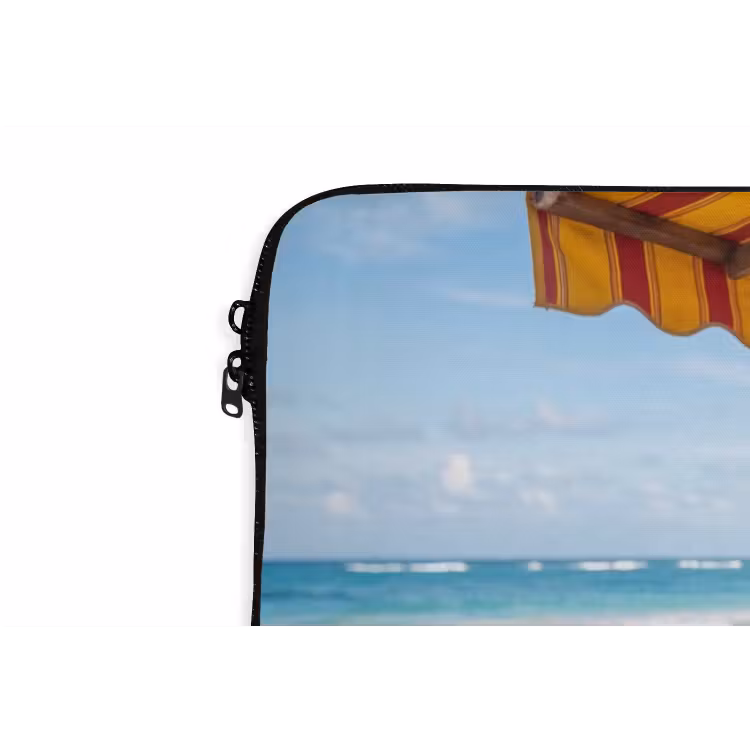 Laptop Sleeve - Fruit - Beach - Tropical - Fruit - Strand - Tropisch laptophoes neopreen klein