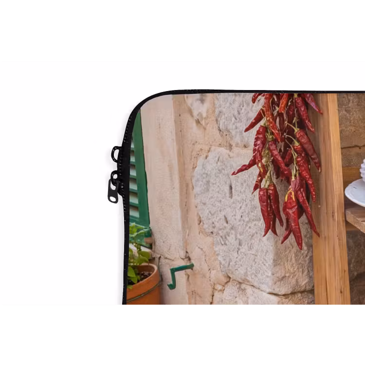 Laptop Sleeve - Fruit - Market - Fresh - Fruit - Markt - Vers laptophoes neopreen klein