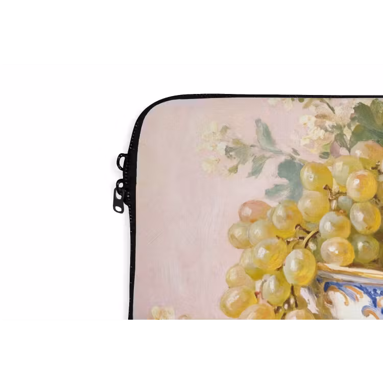 Laptop Sleeve - Fruit - Still Life - Classical - Fruit - Stilleven - Klassiek laptophoes neopreen klein