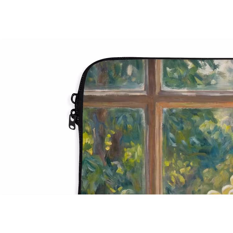 Laptop Sleeve - Fruit - Windowsill - Nature - Fruit - Vensterbank - Natuur laptophoes neopreen klein
