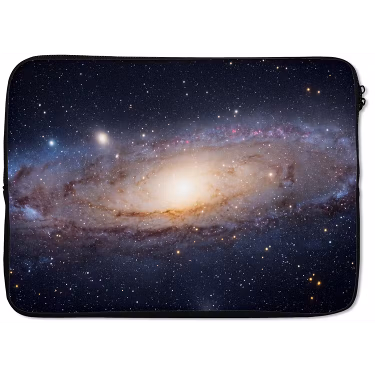 Laptop Sleeve - Galaxy - Space - Cosmos - Sterrenstelsel - Ruimte - Kosmos laptophoes neopreen klein