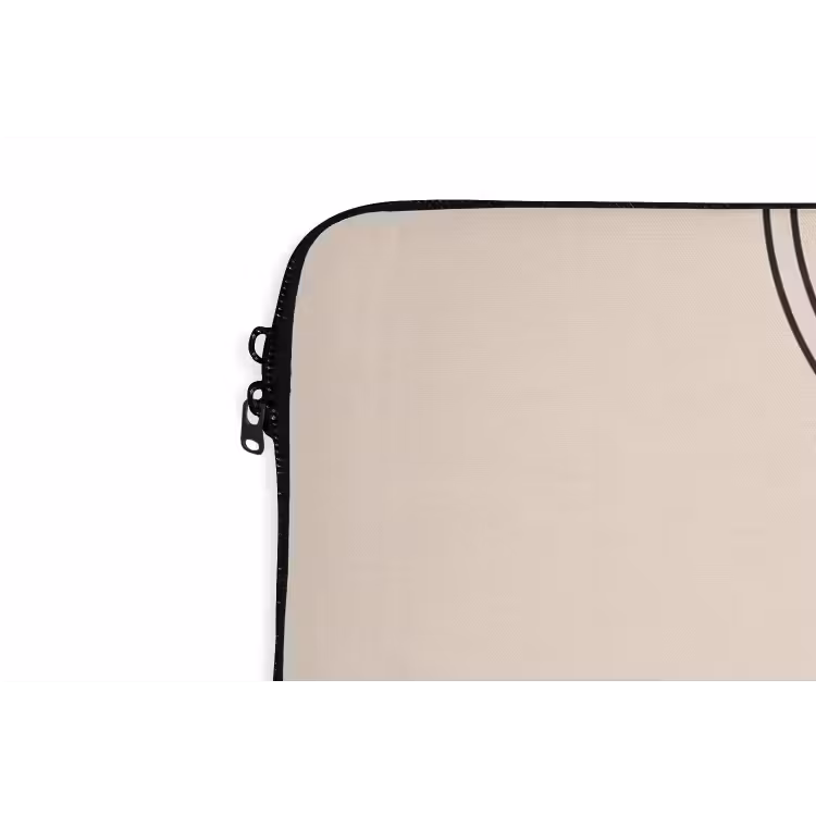 Laptop Sleeve - Geometric Balance - Art - Geometrische balans - Kunst laptophoes neopreen klein