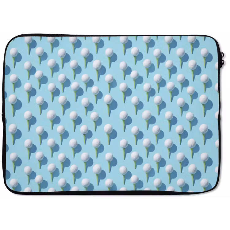 Golf - Ballen - Blauw laptophoes neopreen klein 279 -zkaufland3dotto