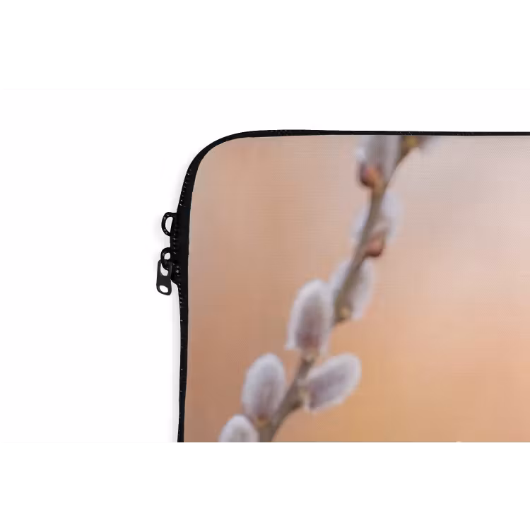Groenling - Katjes - Lente - Natuur - Zacht laptophoes neopreen klein -detail