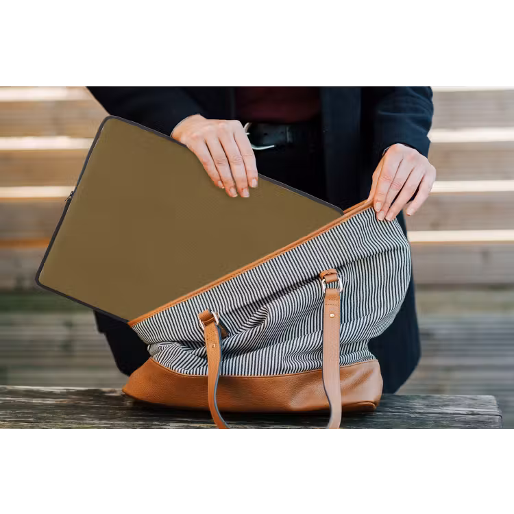 Hunter - Groen - Herfst laptophoes neopreen klein 279 -tas