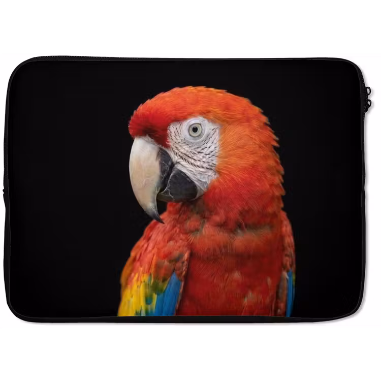 Ara - Portret - Rood laptophoes neopreen klein -zkaufland3dotto
