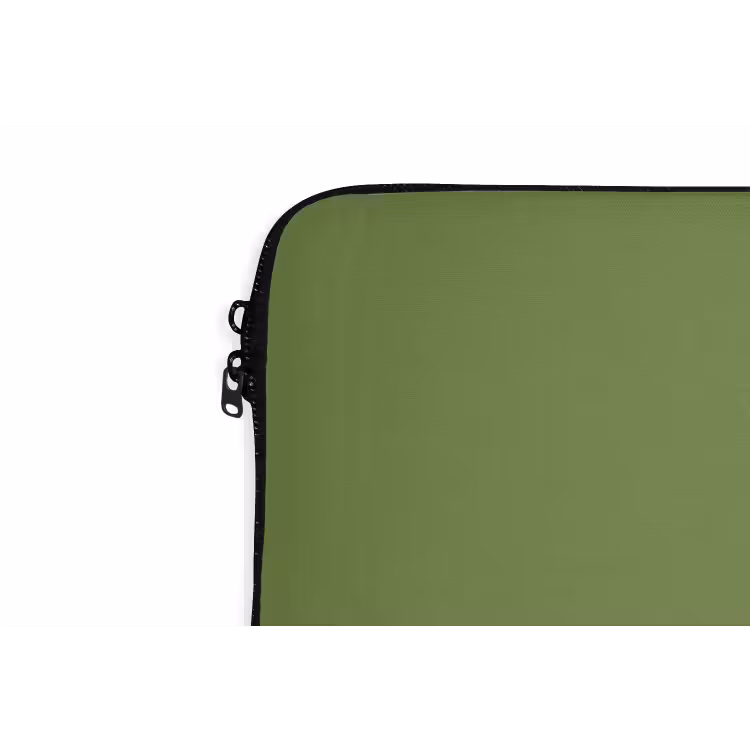 Moss - Green - Groen laptophoes neopreen klein 279 -detail
