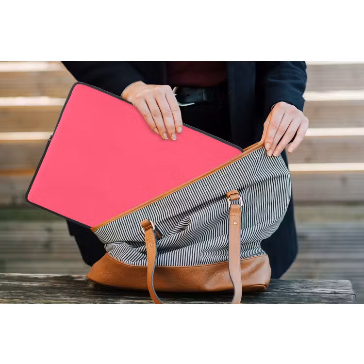 Neon - Flamingo - Roze laptophoes neopreen klein 279 -tas