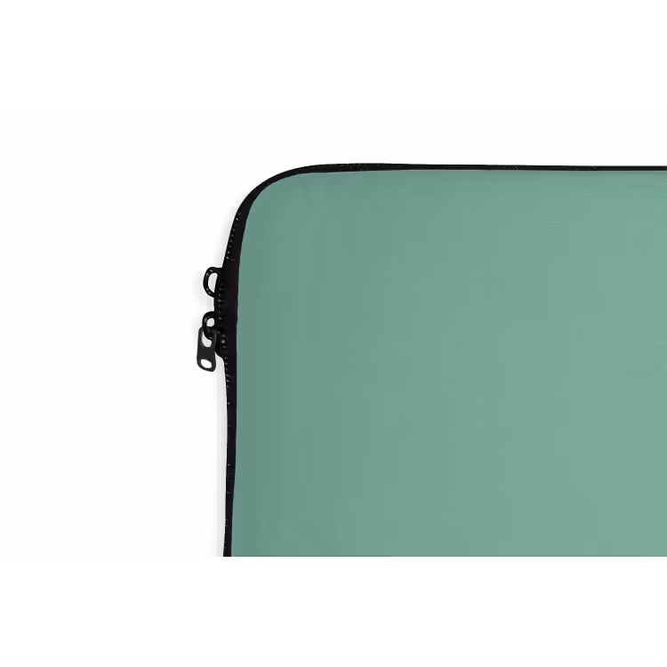 Ocean - Jade - Groen laptophoes neopreen klein 279 -detail