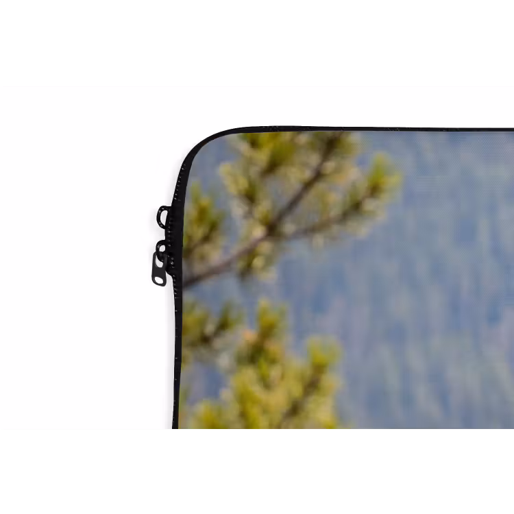 Uil - Oehoe - Bomen - Natuur laptophoes neopreen klein -detail