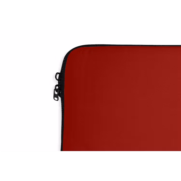 Oxblood - Maroon - Rood laptophoes neopreen klein 279 -detail