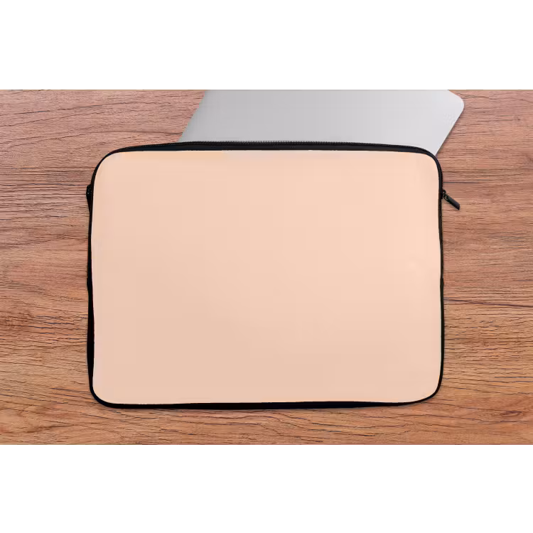 Pale - Peach - Nude laptophoes neopreen klein 279 -tafel
