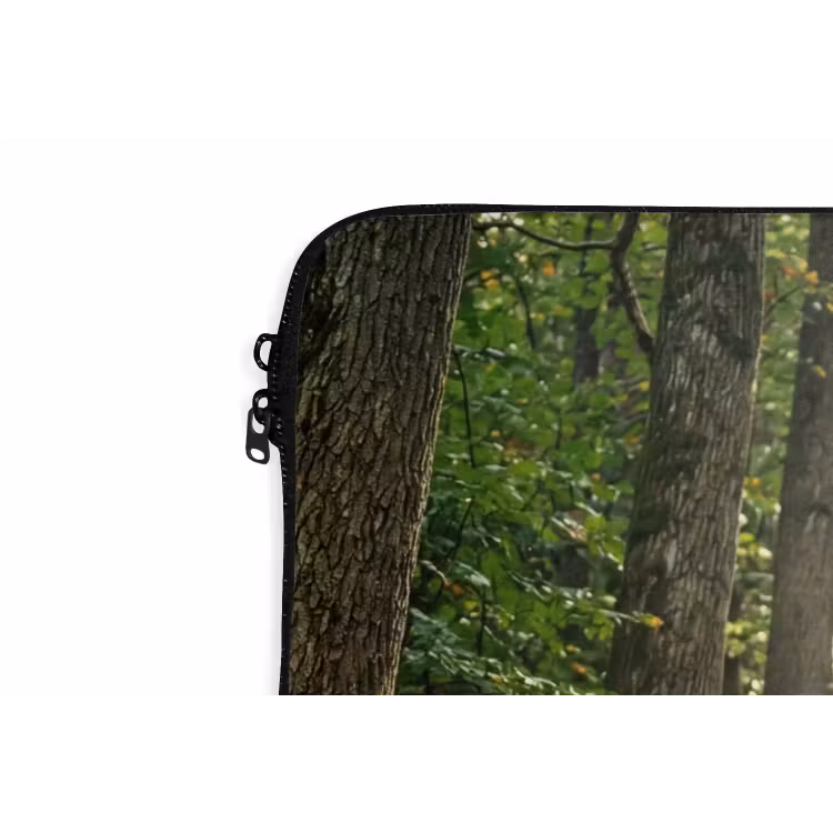 Stenen - Trap - Bos - Natuur laptophoes neopreen klein -detail