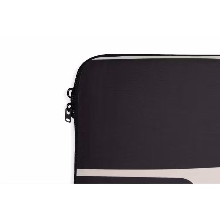 Laptop Sleeve - Pattern - Organic - Black - Patroon - Organisch - Zwart laptophoes neopreen klein