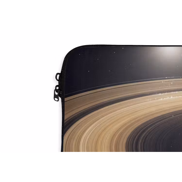 Laptop Sleeve - Planet - Rings - Space - Planeet - Ringen - Ruimte laptophoes neopreen klein