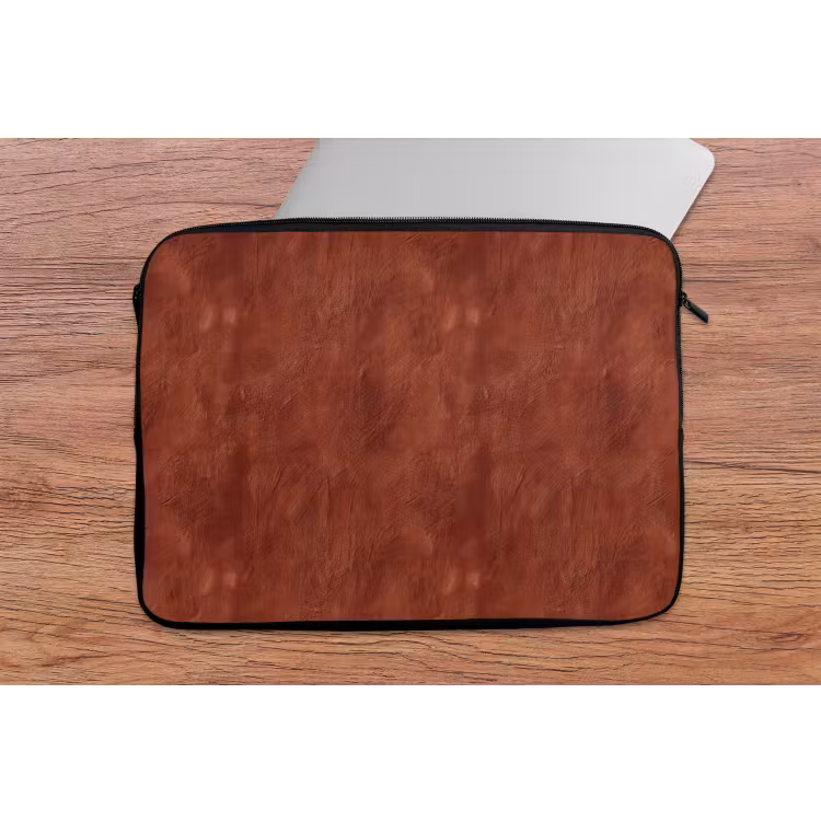 Stucwerk - Textuur - Terracotta laptophoes neopreen klein 279 -tafel