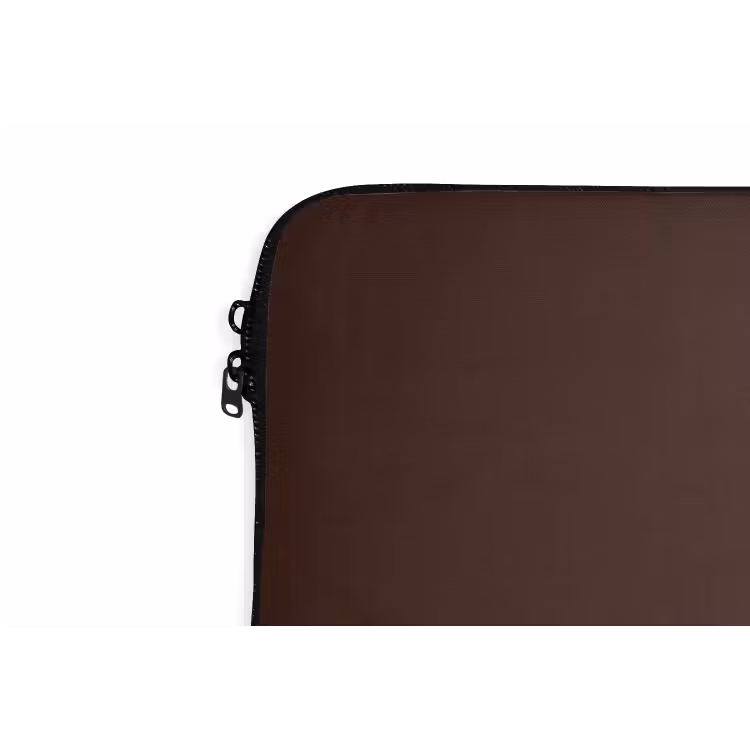 Papaverbol - Droogbloem - Bruin - Minimalistisch laptophoes neopreen klein -detail