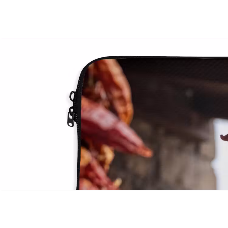 Laptop Sleeve - Red Peppers - Food - Rode pepers - Eten laptophoes neopreen klein