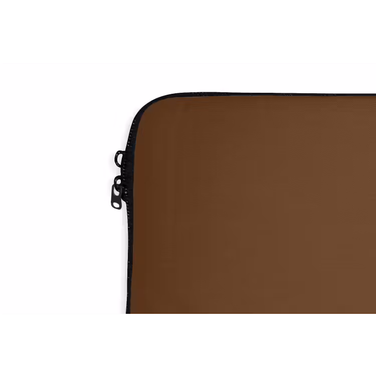 Rich - Espresso - Bruin laptophoes neopreen klein 279 -detail