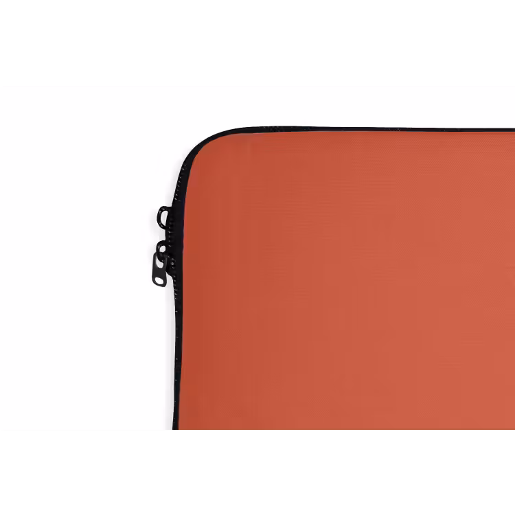 Rustic - Clay - Oranje laptophoes neopreen klein 279 -detail