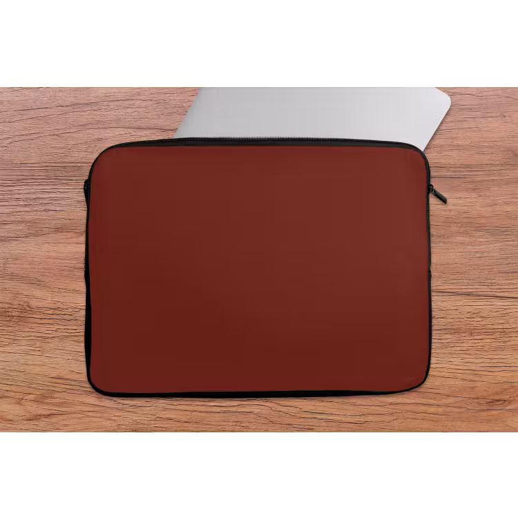 Rustic - Terracotta - Rood laptophoes neopreen klein 279 -tafel