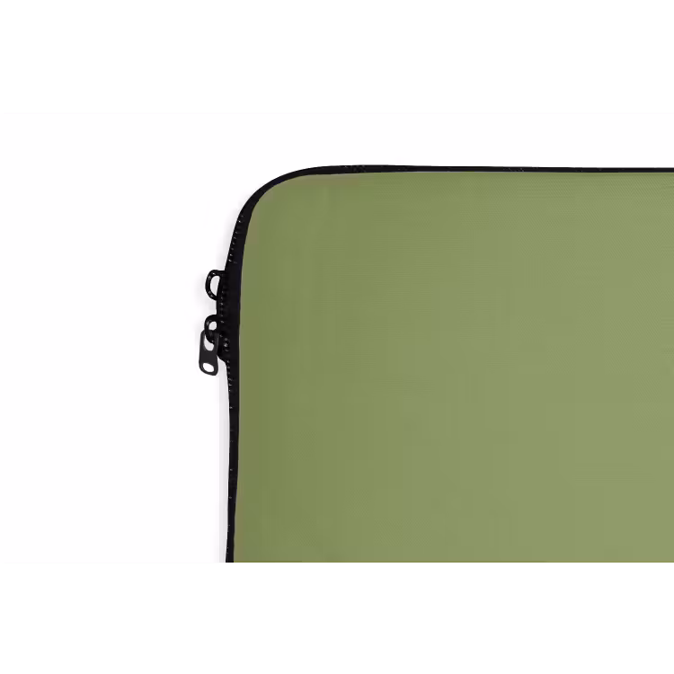Sage - Green - Groen laptophoes neopreen klein 279 -detail