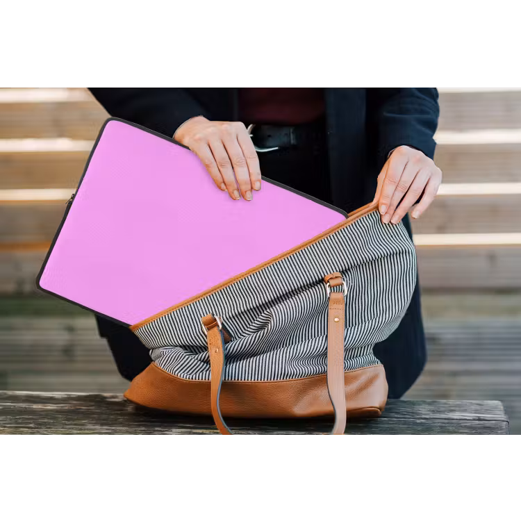 Soft - Lavender - Roze laptophoes neopreen klein 279 -tas