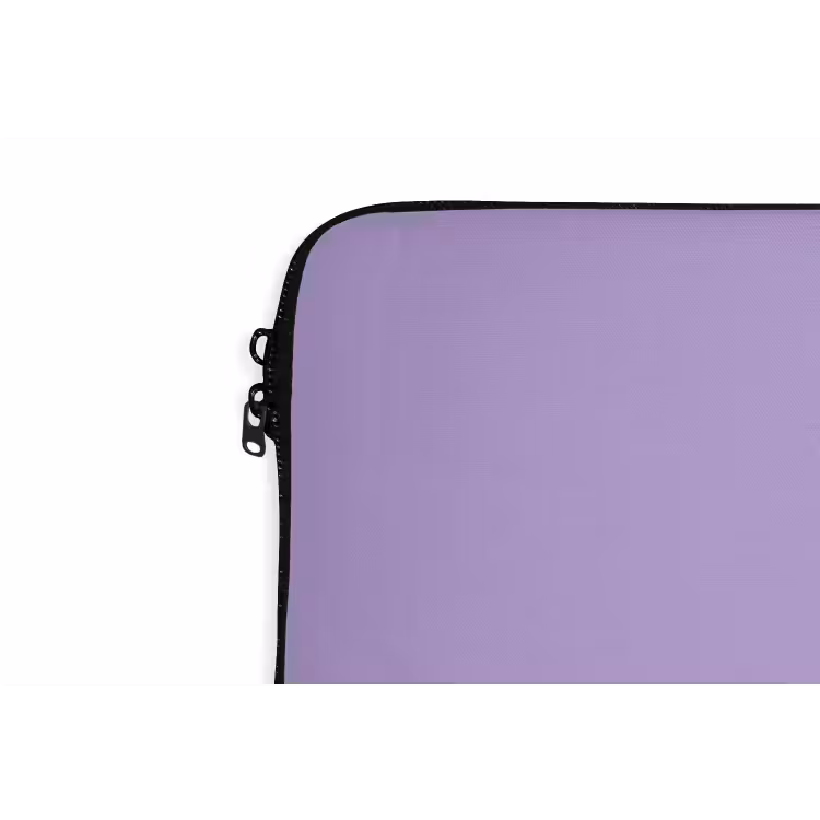 Soft - Lavender - Paars laptophoes neopreen klein 279 -detail