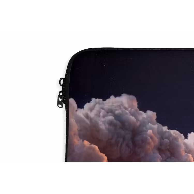 Laptop Sleeve - Spacecraft - Launch - Stars - Ruimtevaartuig - Lancering - Sterren laptophoes neopreen klein