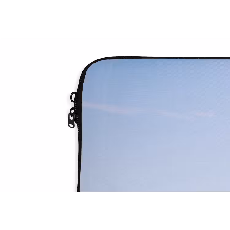 Surfplank - Strand - Zomer - Blauw - Water laptophoes neopreen klein -detail
