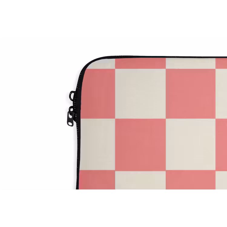 Traditioneel - Patroon - Roze laptophoes neopreen klein 279 -detail