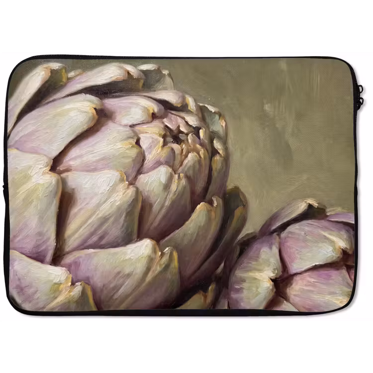 Laptop Sleeve - Vegetables - Still Life - Painting - Groente - Stilleven - Schilderij laptophoes neopreen klein