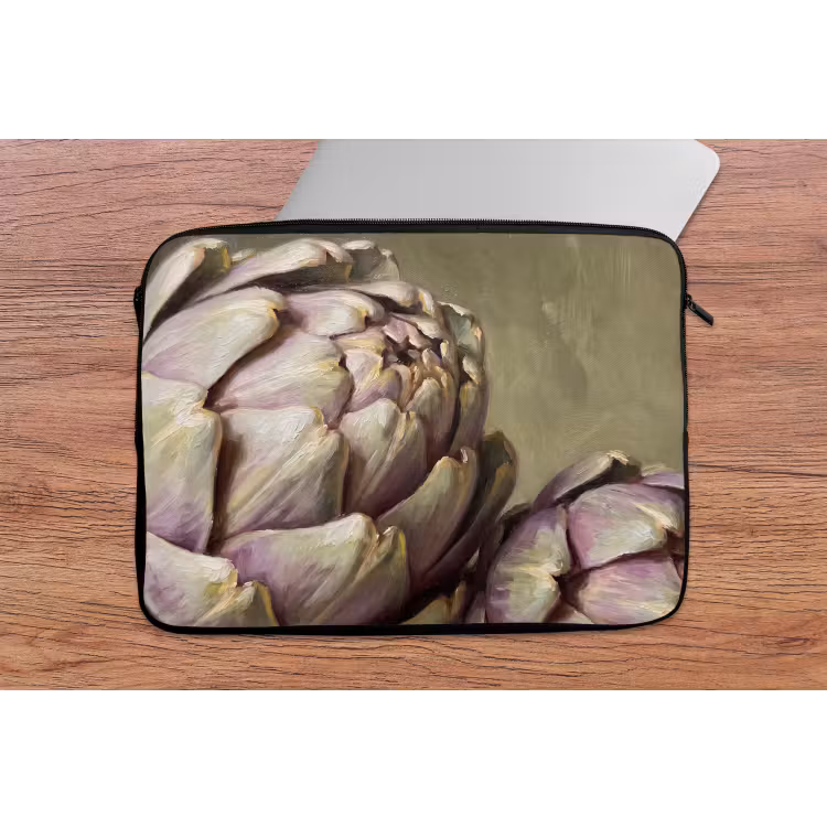 Laptop Sleeve - Vegetables - Still Life - Painting - Groente - Stilleven - Schilderij laptophoes neopreen klein