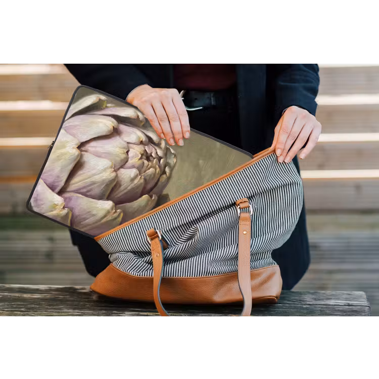 Laptop Sleeve - Vegetables - Still Life - Painting - Groente - Stilleven - Schilderij laptophoes neopreen klein