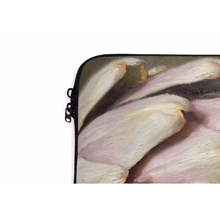 Laptop Sleeve - Vegetables - Still Life - Painting - Groente - Stilleven - Schilderij laptophoes neopreen klein