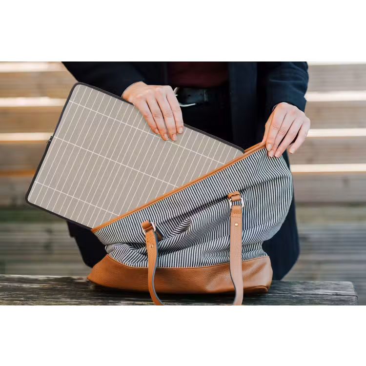 Verticaal - Wandtegel - Licht Beige laptophoes neopreen klein 279 -tas