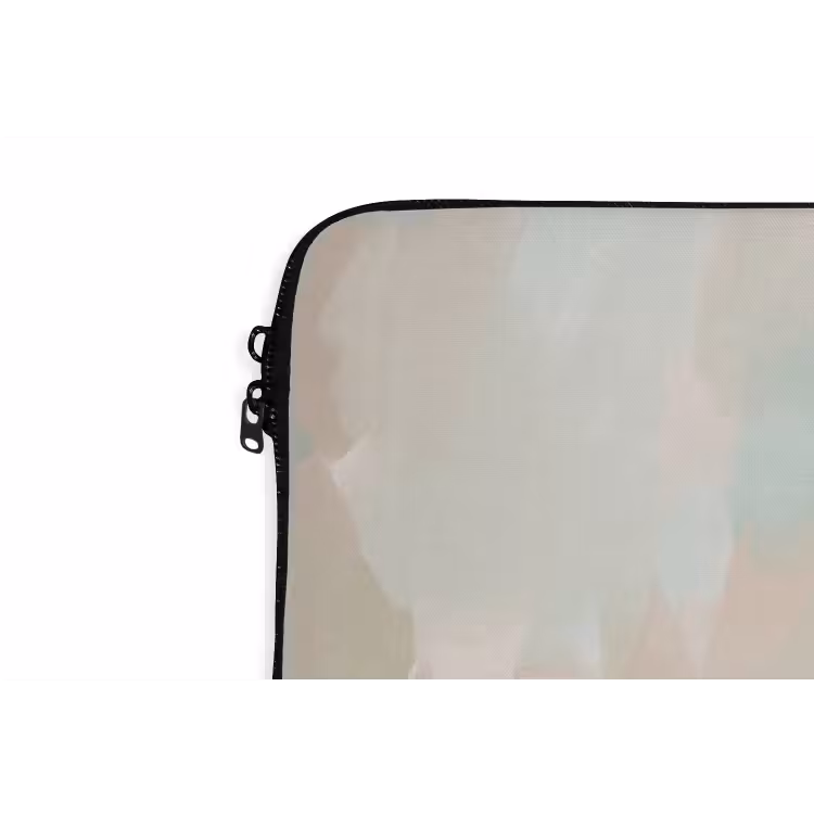 Vrouw - Kimono - Pastel laptophoes neopreen klein -detail