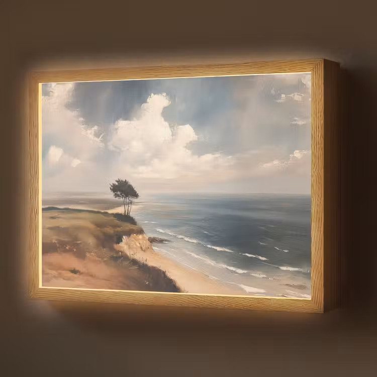 Klif - Zee - Boom Light Box met batterij (Wandlamp) middel -z3d_website