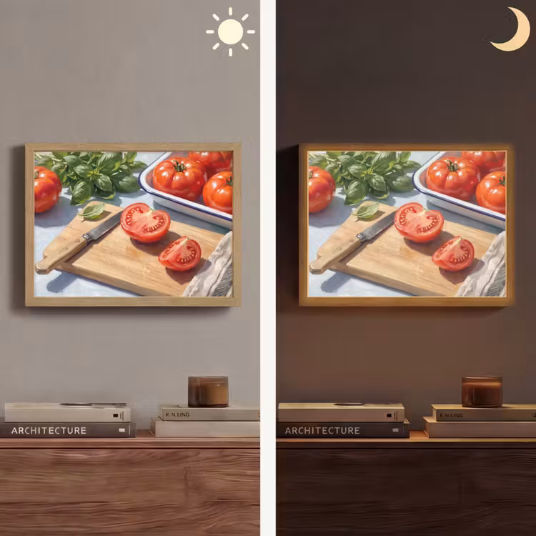 Eten - Keuken - Ingrediënten - Stillleven - Rood Light Box met batterij (Wandlamp) middel -sfeer3