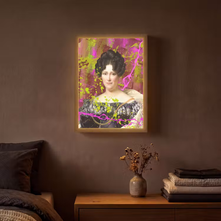 Johanna Henriette Engelen - Dubois Drahonet - Neon Light Box met batterij (Wandlamp) middel -sfeer4