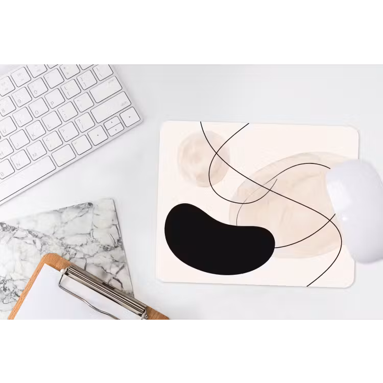 Mouse Pad - Abstract - Forms - Art - Abstract - Vormen - Kunst muismat rubber klein