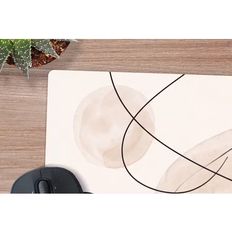 Mouse Pad - Abstract - Forms - Art - Abstract - Vormen - Kunst muismat rubber klein