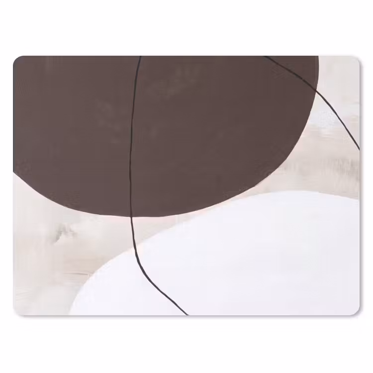 Mouse Pad - Abstract - Forms - Modern - Abstract - Vormen - Modern muismat rubber klein