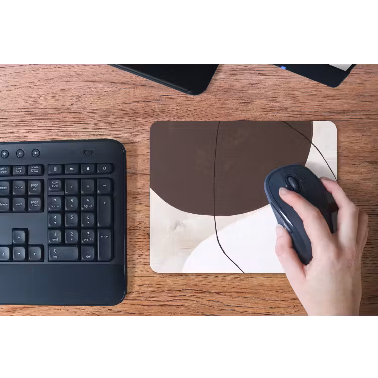 Mouse Pad - Abstract - Forms - Modern - Abstract - Vormen - Modern muismat rubber klein